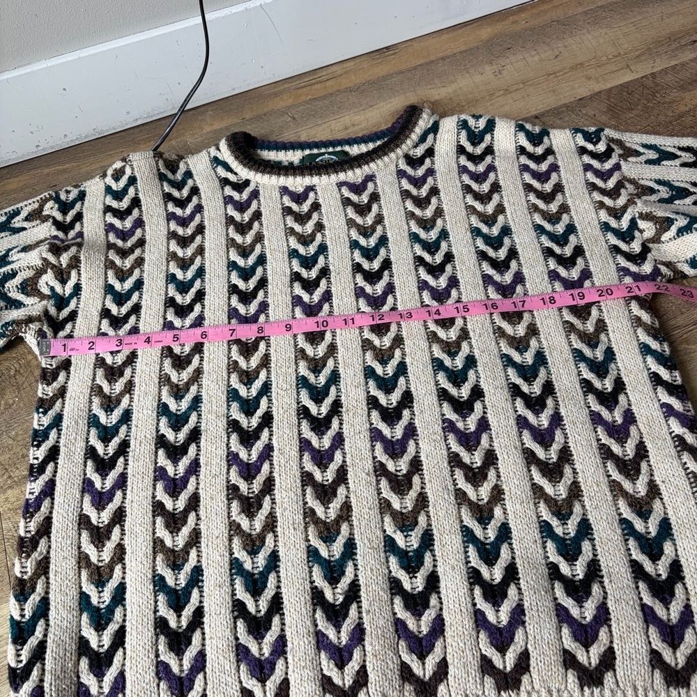 Vintage Jantzen Striped Crewneck Sweater - Picture 6 of 13